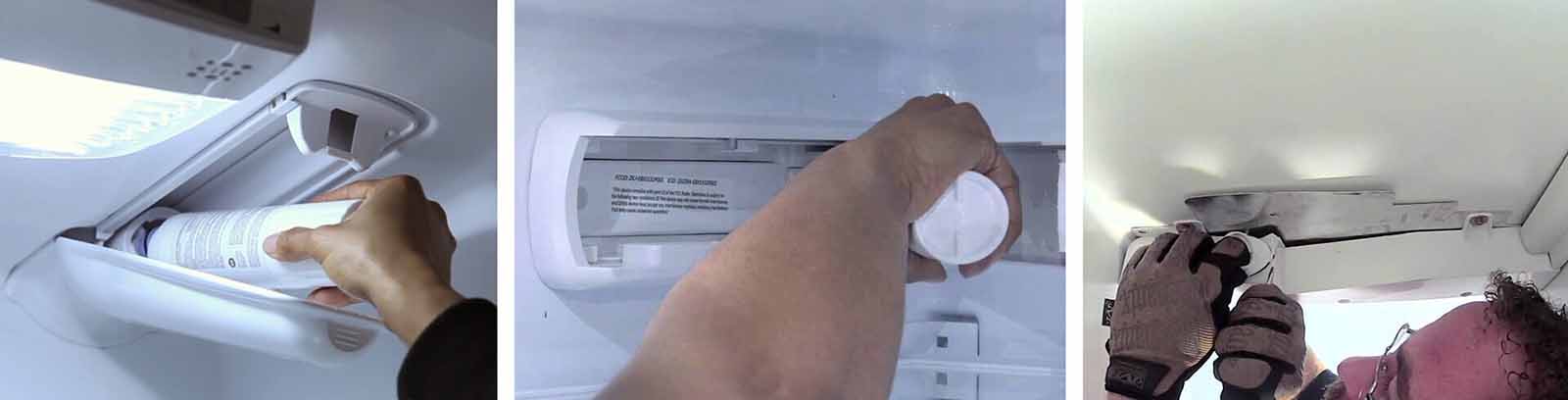 Troca de filtro na região Parque Viana